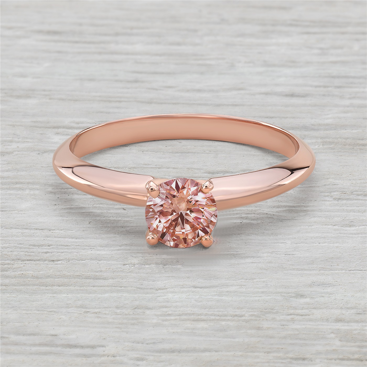 .50ct Pink Diamond Rose Gold Solitaire Questions & Answers