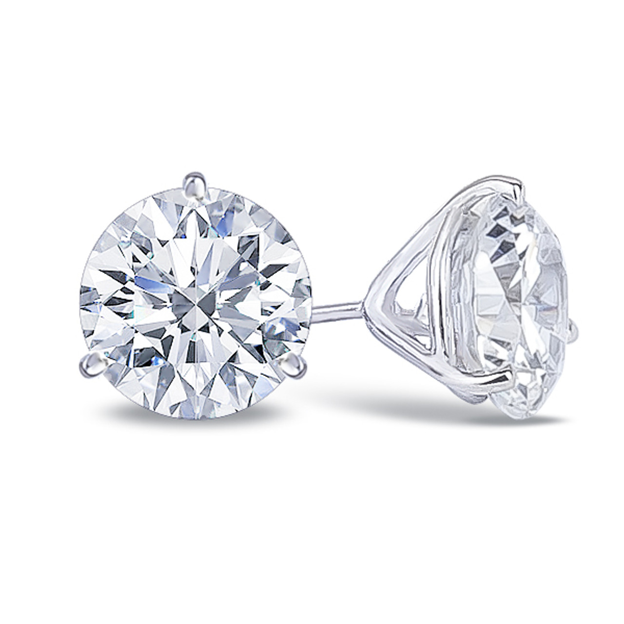 14K Gold 2.00ctw Lab Grown Diamond Studs Questions & Answers